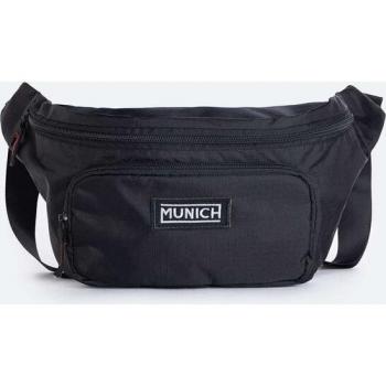 Bolsa Empower Fannypack Munich - Riñonera negra con diseño moderno, fabricada en material resistente, ajustable a la cintura, múltiples compartimentos para almacenamiento y estilo urbano