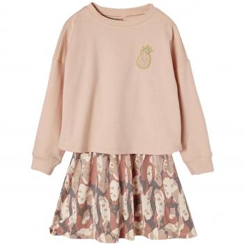 Conjunto para niña de vestido + sudadera