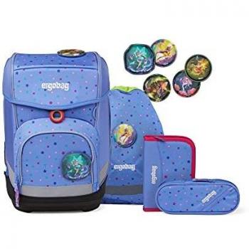 Mochila Ergobag Cubo Set 5 Piezas - Diseño Bärzaubernd - 100% PET Reciclado - Accesorios Infantiles
