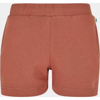 Shorts de mujer Urban Classics en terracota, 100% algodón orgánico, ajuste holgado