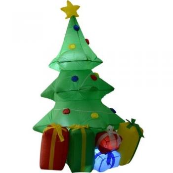 Árbol de Navidad Inflable con Luces LED 1.5m