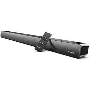 BOMAKER Barra de Sonido para TV, 7 EQ+HiFi Dynamic, CEC Control de Sincronización, Potencia 100W 105 dB, Tecnología DSP Subwoofer Incorporado + Bluetooth, ODINE IV