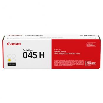 Canon 045H High Yield Yellow Toner Cartridge - 2200 Pages