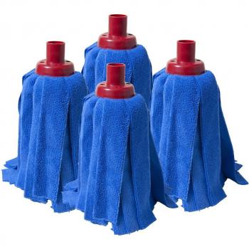 Conjunto de 4 mopas de microfibra ultra absorbentes - Pack Fregola