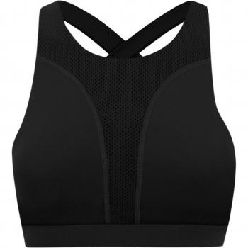 Top de mujer Arya Born Living Yoga, sujetador negro, talla S