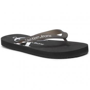 Chanclas Calvin Klein Jeans Beach Monogram para hombre - negro