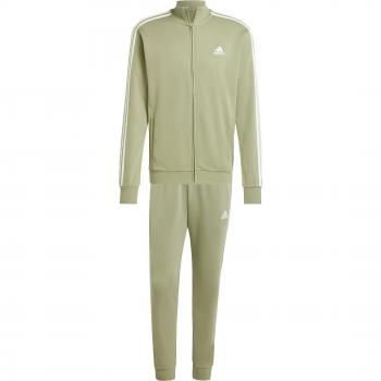 Adidas 3 Stripes French Terry Chándal para Hombres en color Salvia, tamaño XXL