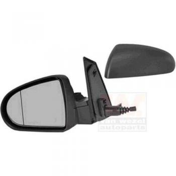 Espejo retrovisor VAN WEZEL 3235803 - Espejo lateral, ajuste manual, con calefacción, sin luz de señalización, color negro