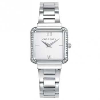 Reloj de Mujer Viceroy Chic con Circonitas y Brazalete de Acero - Elegancia Clásica