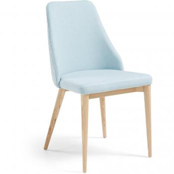Kavehome Silla Rosie, azul claro