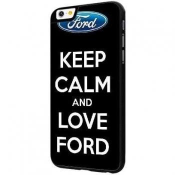 Funda Ipod Touch 6 Caso Negro Keep Calm And Love Ford G8T4RD