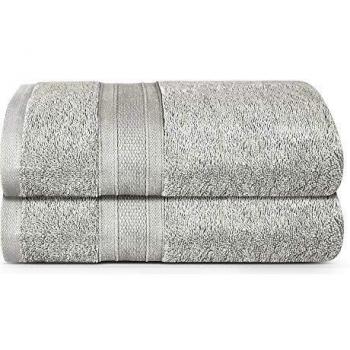 TRIDENT Juego Toallas de baño - Soft & Plush - 100% algodón, 500 gsm, 2 Pieza Juego Toallas de baño, súper Absorbente, Ultra Suave