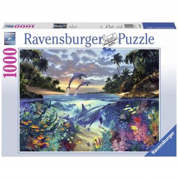Puzzle Ravensburger - Bahía de Coral, 1000 piezas