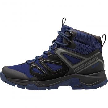 Botas Helly Hansen Stalheim HT azul océano, tamaño 44, impermeables, con suela de goma antideslizante, diseño robusto y cómodo para actividades al aire libre