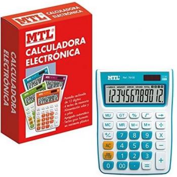 MTL- Calculadora mediana, color azul, Dohe 79132)