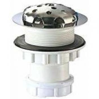 Bonde de Urinoir con Sifón Integrado y Crépina de Acero Inoxidable - DELABIE 785000