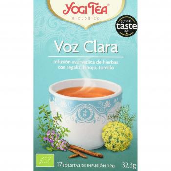 Yogi Tea Voz Clara - Paquete de 6 x 17 Sobres - Total: 102 Sobres