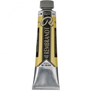 Talens Rembrandt - Excelentes colores de pintura al óleo - 40 ml - 223 Amarillo de Nápoles oscuro