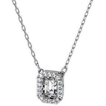 Swarovski Millenia Necklace, Square Cut, White, Rhodium Plated, 5599177