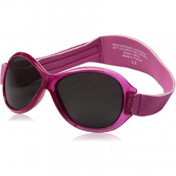 Retro Wrap Around Baby Banz Toddler Sunglasses - Pink (Ages 2-5)