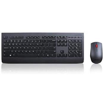 Lenovo 4X30H56809 - Juego de escritorio (teclado y ratón inalámbricos RF QWERTZ Alemán Negro)