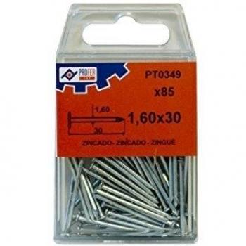 PROFER TOP - Punta Hierro C/Plana Zn C/85 Profer Top 1,60X30 Mm