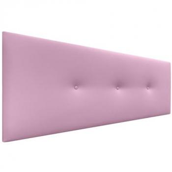 Cabecero de Polipiel Rosa Acolchado Liso con Botones 160x50cm para Camas 150/160 - Diseño Moderno y Elegante