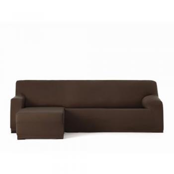 Funda para chaise longue de brazo corto izquierdo Eysa BRONX Marrón 110 x 110 x 310 cm