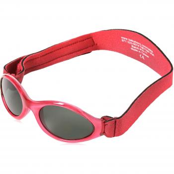 Baby Banz - Gafas de sol Ovaladas ABKRE para niños, Red