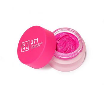 3INA The 24H Cream Eyeshadow - Creamy Eyeshadow Shade 371 - Electric Pink 3 ml