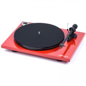 Project essential iii phono tocadiscos velocidad 3345 vueltas giros rojo