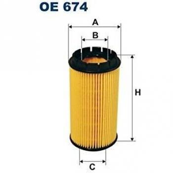 Filtron OE674 Bloque de Motor