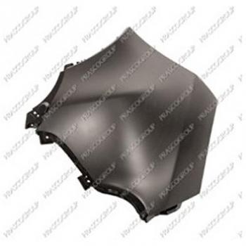 Parachoques trasero PRASCO KI3541153 - Parachoques con diseño específico para modelo de vehículo, fabricado en plástico de alta calidad, color negro, compatible con el sistema de montaje original y cumple con estándares de seguridad