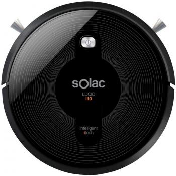Solac Lucid i10 - Robot aspirador, programas de limpieza automáticos, autonomía 160 min, motor Strong Suction iTech