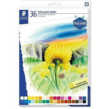 Staedtler 2430 Pack De 36 Tizas Pastel Suave