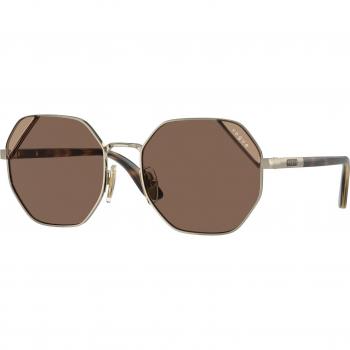 Vogue Eyewear VO4268S Polarized Women's Sunglasses Gold Size 55 Geometric Donna