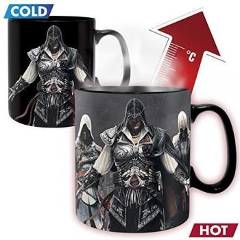 ABYstyle - ASSASSIN'S CREED - Taza cambia color con calor - 460 ml - Grupo