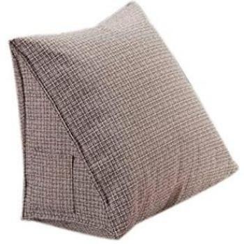 Halovie Almohada Volver Cuña 47x25x40CM Sofá cama Silla de oficina coche Almohada del resto trasera de la ayuda almohadilla Soporte lumbar del amortiguador