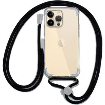 Funda Cordón Transparente para iPhone 14 Pro Max