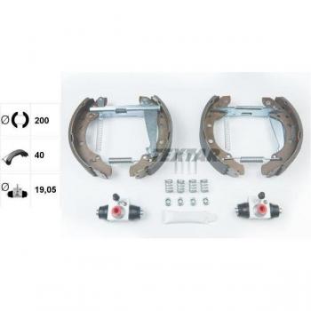 TEXTAR Kit de zapatas de freno para frenos de tambor 84044703
