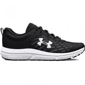 Under Armour Charged Assert 10 Men's Running Shoes, Black/Black/White, Size: 11.5