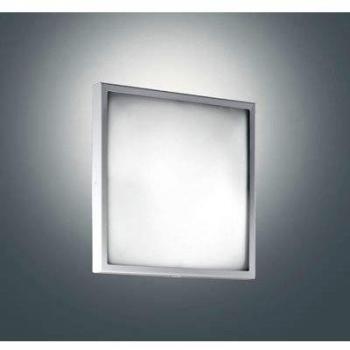 Lámpara de Techo y Pared OSAKA 30 cm, Vidrio Blanco, E27, 2x42W