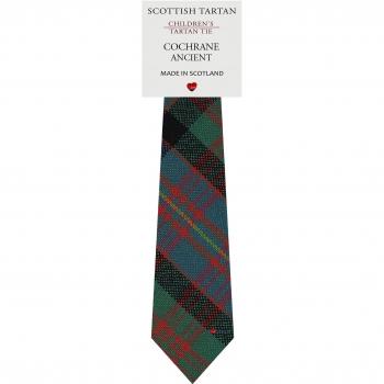 Boys All Wool Tie Woven Scotland - Cochrane Ancient Tartan