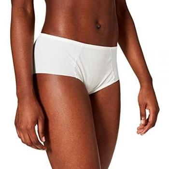 Triumph Essential Minimizer Women's Bra and Hipster Underwear Set in Offwhite, Size 40