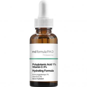 MD Formula Hydrating Serum with 1% Polyglutamic Acid and 3% Vitamin C - 30ml