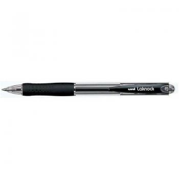 Bolígrafo UNI SN-100, 0.5 mm, tinta negra, cuerpo de plástico