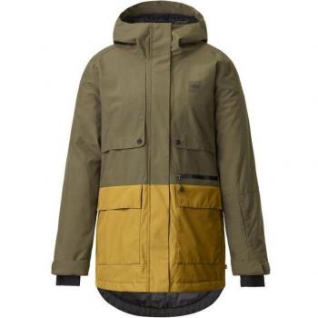 Chaqueta de Snowboard Picture Glawi para Mujer Verde