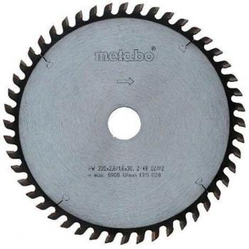 Metabo Hoja de sierra Precision Cut Wood - Professional, 220x30, D36 DI 10° (628042000)