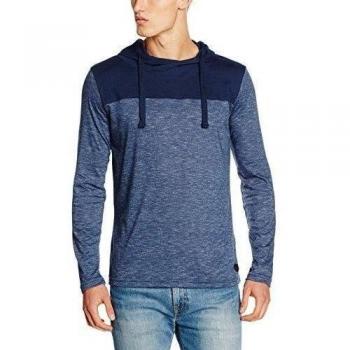 Sublevel H1215L20644A, Camiseta de Manga Larga para Hombre, Blue