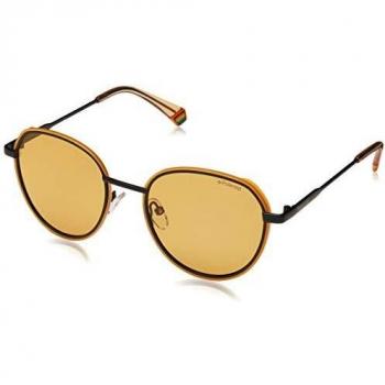 Polaroid PLD 6114/S Yellow Polarized Sunglasses for Unisex Adults, Size 51